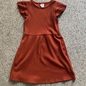 Wonder Nation Rust Casual Dress